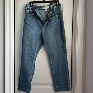 NWT Abercrombie Curve Love Mom Jean High Rise